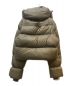 RICK OWENS (リックオウエンス) unnel Neck Puffer Jacket ベージュ サイズ:38：70000円