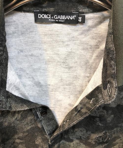 DOLCE & GABBANA（ドルチェ＆ガッバーナ）DOLCE & GABBANA (ドルチェ＆ガッバーナ) ポロシャツ グリーン サイズ:44の古着・服飾アイテム