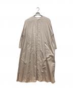 HARVESTハーヴェスト）の古着「シャツワンピース」｜ベージュ