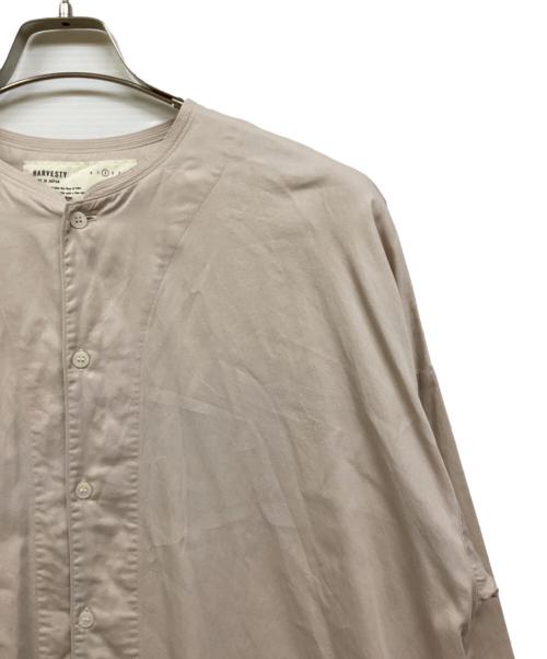 HARVEST（ハーヴェスト）HARVEST (ハーヴェスト) シャツワンピース ベージュ サイズ:Mの古着・服飾アイテム