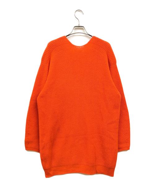 MACPHEE（マカフィー）MACPHEE (マカフィー) ウール Vネックチュニックプルオーバー オレンジ サイズ:S 未使用品の古着・服飾アイテム