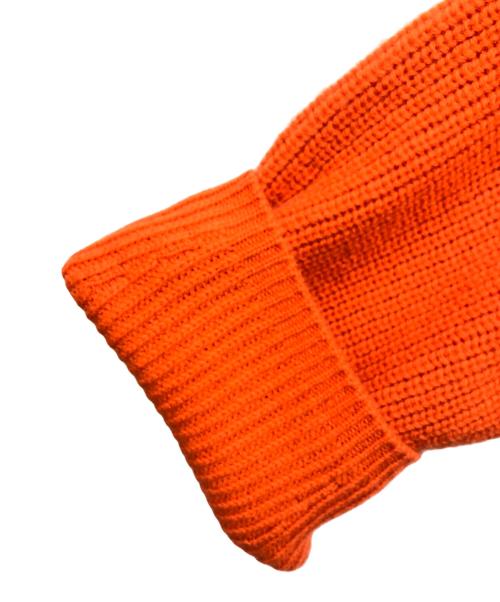 MACPHEE（マカフィー）MACPHEE (マカフィー) ウール Vネックチュニックプルオーバー オレンジ サイズ:S 未使用品の古着・服飾アイテム