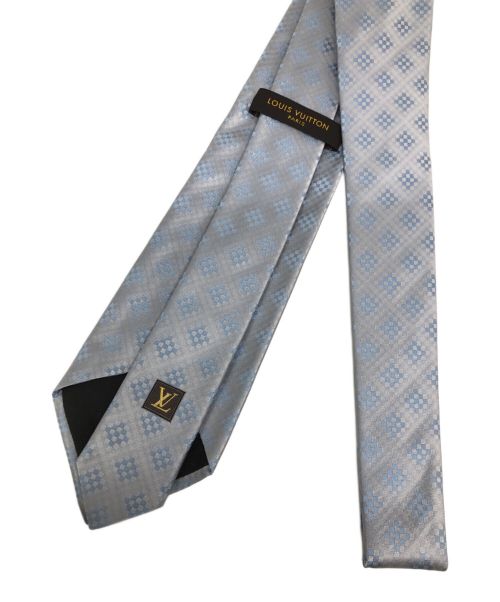 LOUIS VUITTON（ルイ ヴィトン）LOUIS VUITTON (ルイ ヴィトン) LV刺繍ネクタイ スカイブルー サイズ:記載なしの古着・服飾アイテム