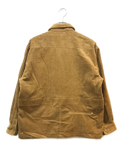 carservice（カーサービス）CARSERVICE (カーサービス) CHECKER LOGO 5PKT WORK JACKET ブラウン サイズ:2の古着・服飾アイテム