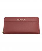 MICHAEL KORSマイケル・コース）の古着「ラウンドジップ長財布」｜ブラウン