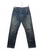 LEVI'Sリーバイス）の古着「ダメージ加工デニムパンツ」｜インディゴ