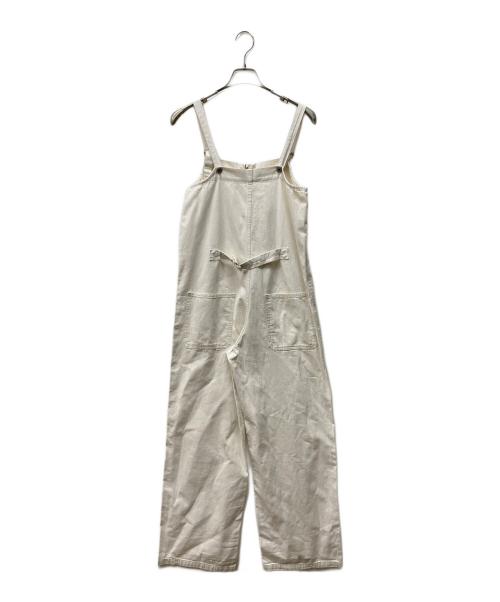 JOHNBULL（ジョンブル）Johnbull (ジョンブル) デニムチューブサロペット ベージュ サイズ:Mの古着・服飾アイテム