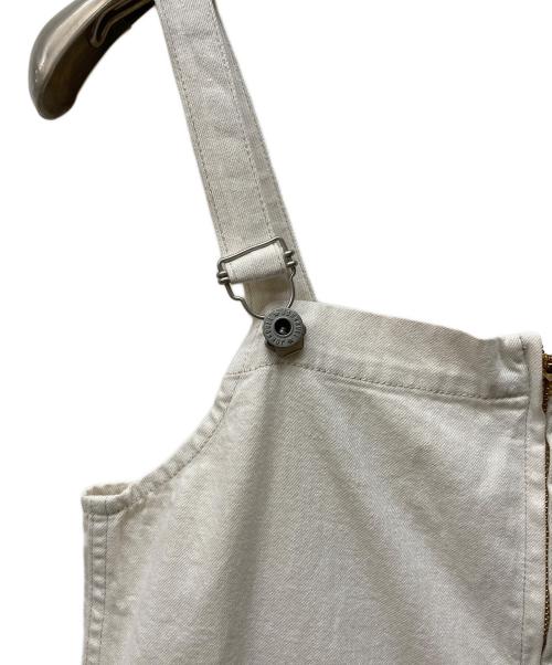 JOHNBULL（ジョンブル）Johnbull (ジョンブル) デニムチューブサロペット ベージュ サイズ:Mの古着・服飾アイテム