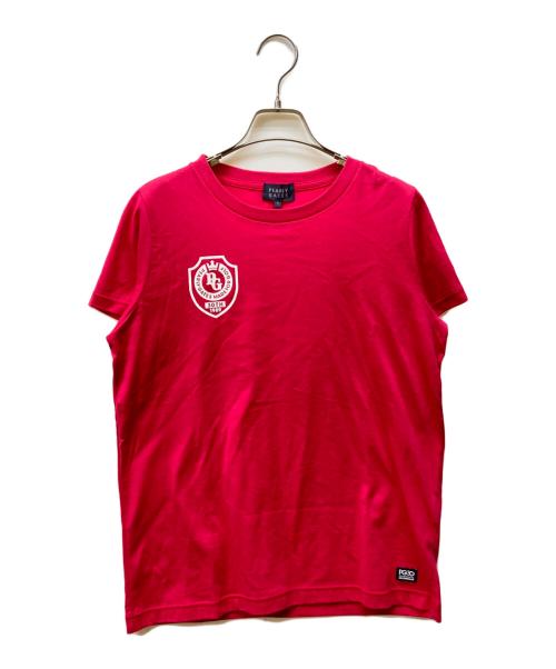 PEARLY GATES（パーリーゲイツ）PEARLY GATES (パーリーゲイツ) プリントカットソー ショッキングピンク サイズ:1の古着・服飾アイテム