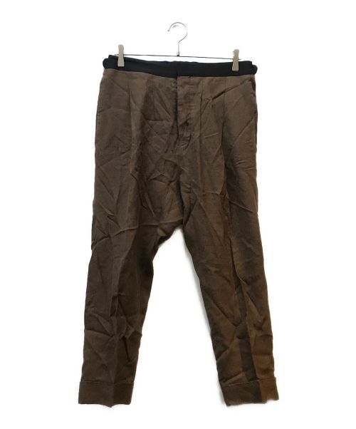 UMIT BENAN（ウミットベナン）UMIT BENAN (ウミットベナン) ダブルタキシードセットアップスーツ ブラウン サイズ:44の古着・服飾アイテム