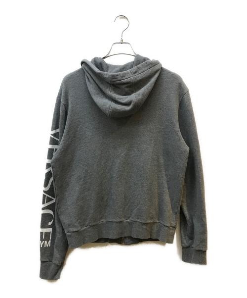 VERSACE（ヴェルサーチェ）VERSACE (ヴェルサーチェ) ジップパーカー グレー サイズ:３の古着・服飾アイテム