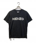 KENZOケンゾー）の古着「ロゴプリントTシャツ」｜ブラック