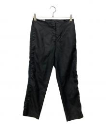 JIL SANDER（ジルサンダー）の古着「シルクパンツ」｜ブラック