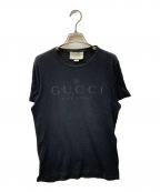GUCCIグッチ）の古着「ロゴTシャツ」｜ブラック