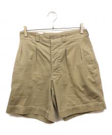 USED（ユーズド）の古着「Ｍ52ハーフパンツ」｜ベージュ