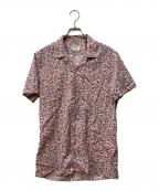 BORRIELLOボリエッロ）の古着「オープンカラーシャツ」｜レッド