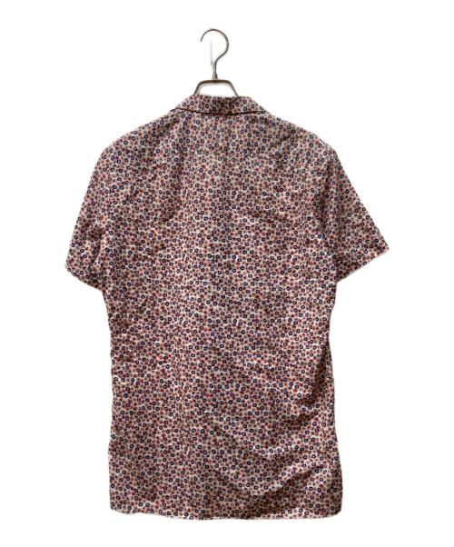 BORRIELLO（ボリエッロ）BORRIELLO (ボリエッロ) オープンカラーシャツ レッド サイズ:15 1/2の古着・服飾アイテム