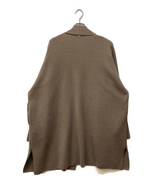 MUSE de Deuxieme Classe（ミューズ ドゥーズィエム クラス）MUSE de Deuxieme Classe (ミューズ ドゥーズィエム クラス) スムースニットショートガウン ブラウン サイズ:記載なしの古着・服飾アイテム