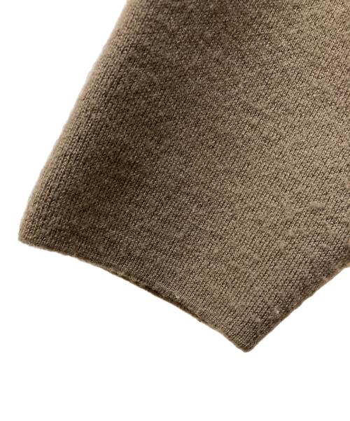 MUSE de Deuxieme Classe（ミューズ ドゥーズィエム クラス）MUSE de Deuxieme Classe (ミューズ ドゥーズィエム クラス) スムースニットショートガウン ブラウン サイズ:記載なしの古着・服飾アイテム