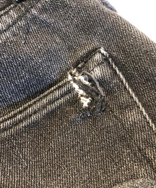 EVISU（エヴィス）EVISU (エビス) ブラックデニムパンツ ブラック サイズ:SIZE 76cm (W30)の古着・服飾アイテム