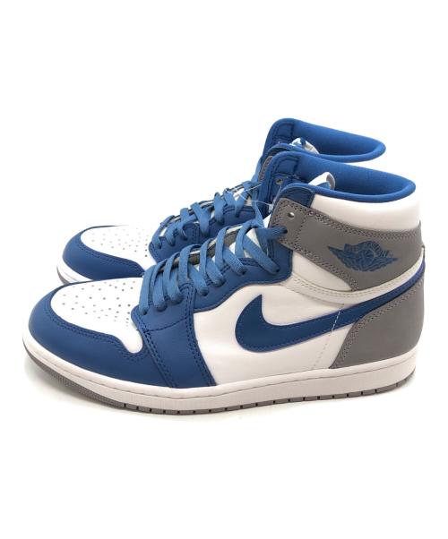 NIKE（ナイキ）NIKE (ナイキ) Air Jordan 1 High true blue 28 ブルー サイズ:28.5㎝ 未使用品の古着・服飾アイテム