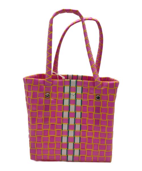 MARNI（マルニ）MARNI (マルニ) 	KIDS SUNDAY MORNING BAG グリーン×ピンクの古着・服飾アイテム