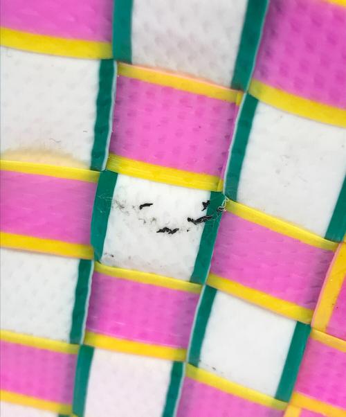 MARNI（マルニ）MARNI (マルニ) 	KIDS SUNDAY MORNING BAG グリーン×ピンクの古着・服飾アイテム