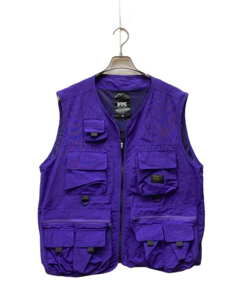 FTC（エフティーシー）FTC (エフティーシー) フィッシングベスト パープル サイズ:Mの古着・服飾アイテム