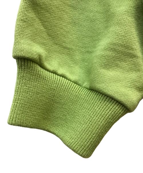 KEBOZ（ケボズ）KEBOZ (ケボズ) ハーフジップスウェット グリーン サイズ:Mの古着・服飾アイテム