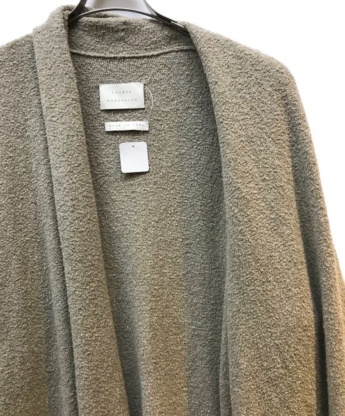 Lauren Manoogian（ローレン マヌージアン）Lauren Manoogian (ローレン マヌージアン) ニットガウン ブラウン サイズ:Sの古着・服飾アイテム