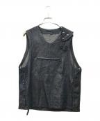 norbr by hiroshi nozawaノービットバイヒロシノザワ）の古着「プルオーバーベスト」｜ブルー