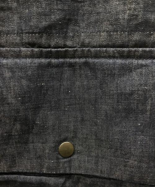 norbr by hiroshi nozawa（ノービットバイヒロシノザワ）norbr by hiroshi nozawa (ノービットバイヒロシノザワ) プルオーバーベスト ブルー サイズ:Mの古着・服飾アイテム