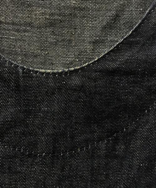 norbr by hiroshi nozawa（ノービットバイヒロシノザワ）norbr by hiroshi nozawa (ノービットバイヒロシノザワ) プルオーバーベスト ブルー サイズ:Mの古着・服飾アイテム