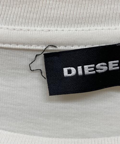DIESEL（ディーゼル）DIESEL (ディーゼル) Tシャツ ホワイト サイズ:Lの古着・服飾アイテム