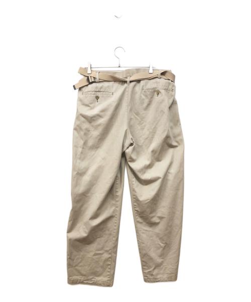 MAISON EUREKA（メゾンエウレカ）MAISON EUREKA (メゾンエウレカ) ベルトパンツ ブラウン サイズ:FREEの古着・服飾アイテム