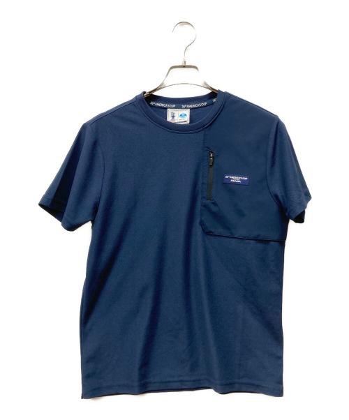 PRADA（プラダ）PRADA (プラダ) NORTH SAILS (ノース セール) 切替カットソー ネイビー サイズ:SIZE XSの古着・服飾アイテム