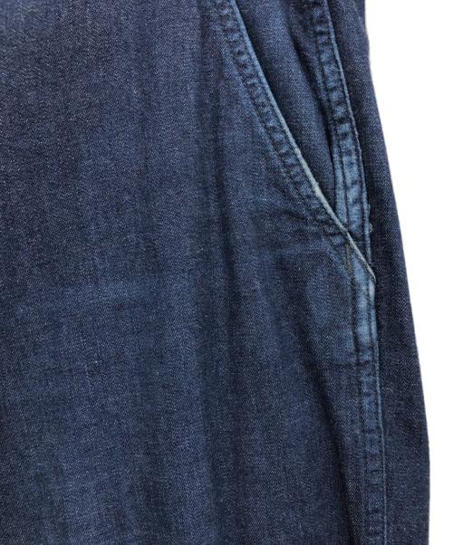 POST O'ALLS（ポストオーバーオールズ）POST O'ALLS (ポストオーバーオールズ) デニムパンツ インディゴ サイズ:Lの古着・服飾アイテム