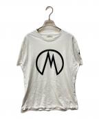 MONCLERモンクレール）の古着「袖ワッペンカットソー」｜ホワイト