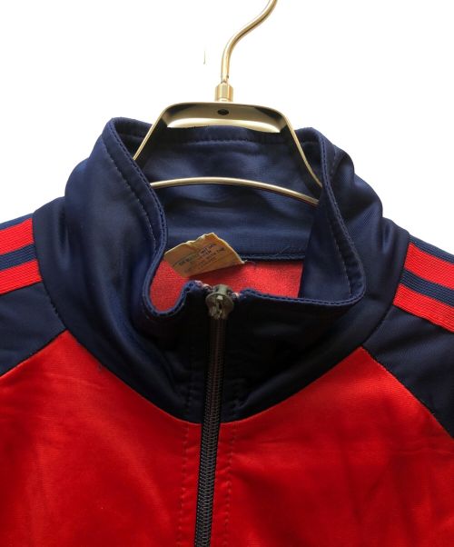 adidas（アディダス）adidas (アディダス) オールドトラックジャケット ネイビー×レッド サイズ:50の古着・服飾アイテム