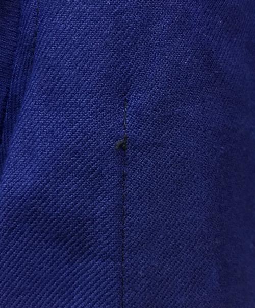 ne retrecit pas（-）ne retrecit pas (-) コットンツイルワークジャケット ブルー サイズ:記載なしの古着・服飾アイテム