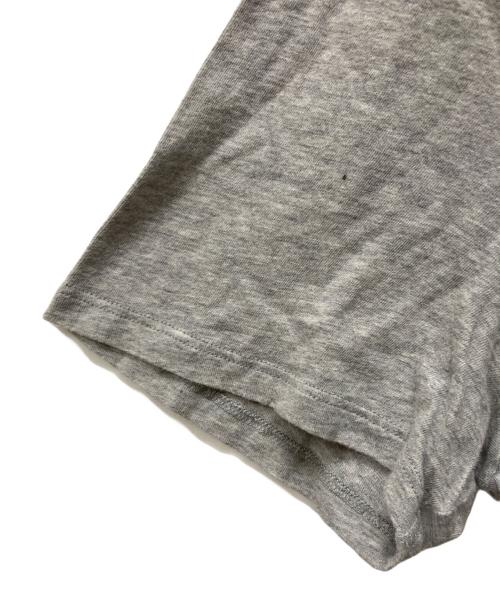 Maison Margiela（メゾンマルジェラ）Maison Margiela (メゾンマルジェラ) エンボス10プレーンTシャツ グレー サイズ:SIZE 50の古着・服飾アイテム