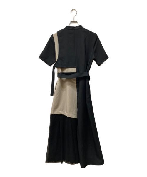 UNITED TOKYO（ユナイテッドトーキョー）UNITED TOKYO (ユナイテッドトーキョー) メッシュレイヤードシャツワンピース ベージュ サイズ:SIZE Freeの古着・服飾アイテム