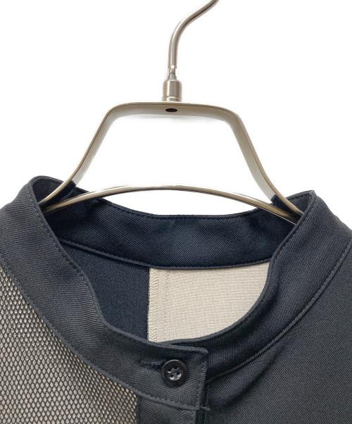 UNITED TOKYO（ユナイテッドトーキョー）UNITED TOKYO (ユナイテッドトーキョー) メッシュレイヤードシャツワンピース ベージュ サイズ:SIZE Freeの古着・服飾アイテム