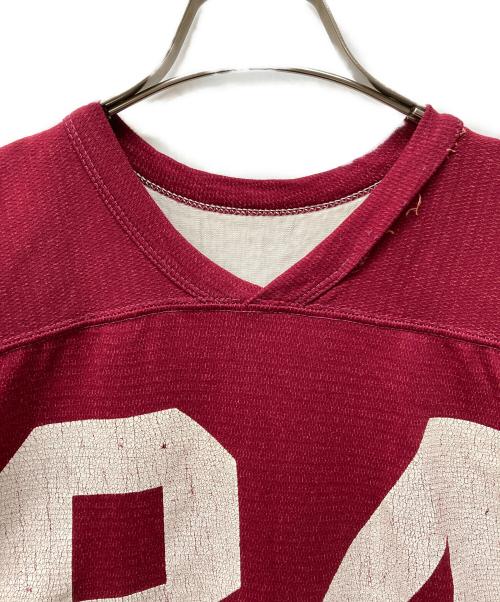 RUSSELL（ラッセル）RUSSELL (ラッセル) ユニフォームTシャツ レッド サイズ:XLの古着・服飾アイテム