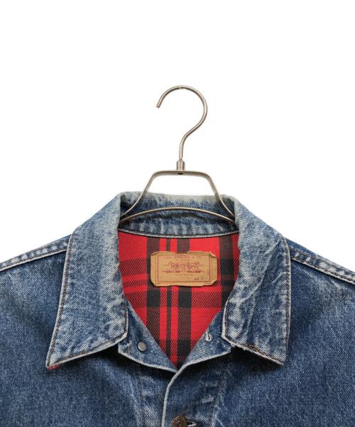 LEVI'S（リーバイス）LEVI'S (リーバイス) フランネルライニングデニムジャケット インディゴ サイズ:Mの古着・服飾アイテム