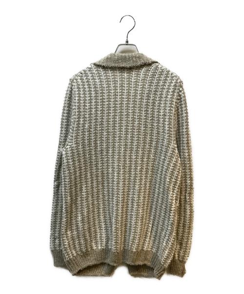 Drumohr（ドルモア）Drumohr (ドルモア) ニットジャケット ベージュ サイズ:50の古着・服飾アイテム