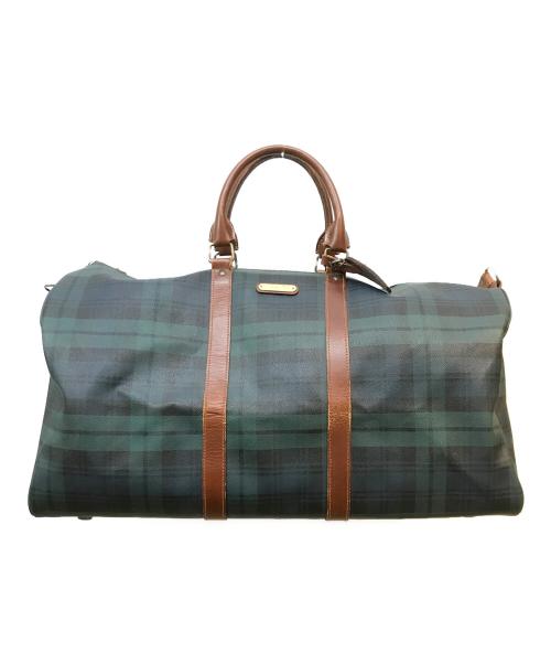 POLO RALPH LAUREN（ポロ・ラルフローレン）POLO RALPH LAUREN (ポロ・ラルフローレン) 2WAYボストンバッグ グリーンの古着・服飾アイテム