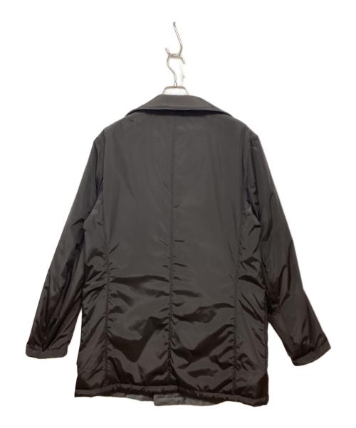 MOORER（ムーレー）MOORER (ムーレー) ウール中綿ダブルコート ブラウン サイズ:50の古着・服飾アイテム