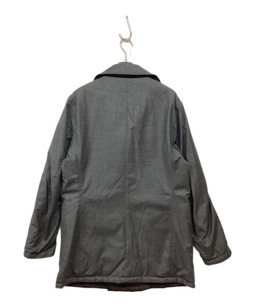 MOORER（ムーレー）MOORER (ムーレー) ウール中綿ダブルコート ブラウン サイズ:50の古着・服飾アイテム