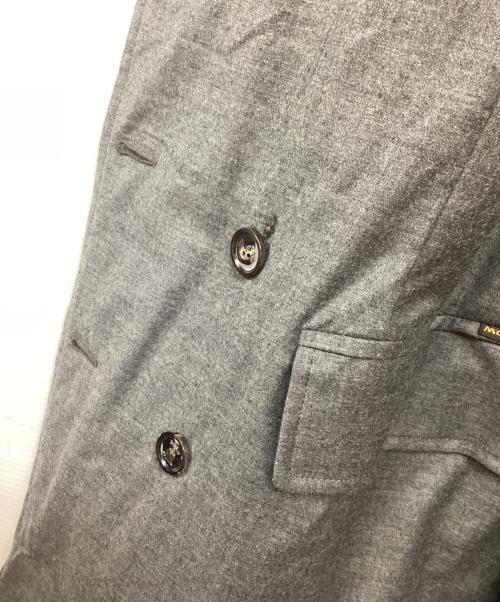 MOORER（ムーレー）MOORER (ムーレー) ウール中綿ダブルコート ブラウン サイズ:50の古着・服飾アイテム